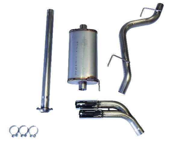 JBA Axle Back Exhaust System for Ford F-150 3.5L V6 for 2017-2021 - 30-2547