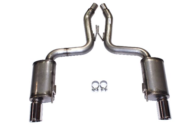 JBA Axle Back Exhaust System for Ford Mustang 2.3L L4 for 2015-2021 - 30-2688