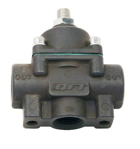 Quick Fuel fuel pressure regulator aluminum black gasoline methanol 600