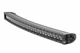 30" Black Series LED Light Bar; Curved; Single Row; Cool White DRL 72730BLDRL