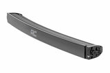 30" Black Series LED Light Bar; Curved; Single Row; Cool White DRL 72730BLDRL