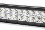 30 Inch Chrome Series LED Light Bar; Curved; Dual Row; Cool White DRL 72930D