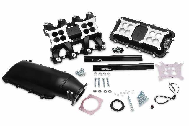 Holley performance fuel system component black