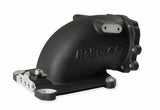 Holley EFI 300-240FBK - Throttle Body Intake Elbow 4150 - Fits Ford Throttle Bodies-Black Finish