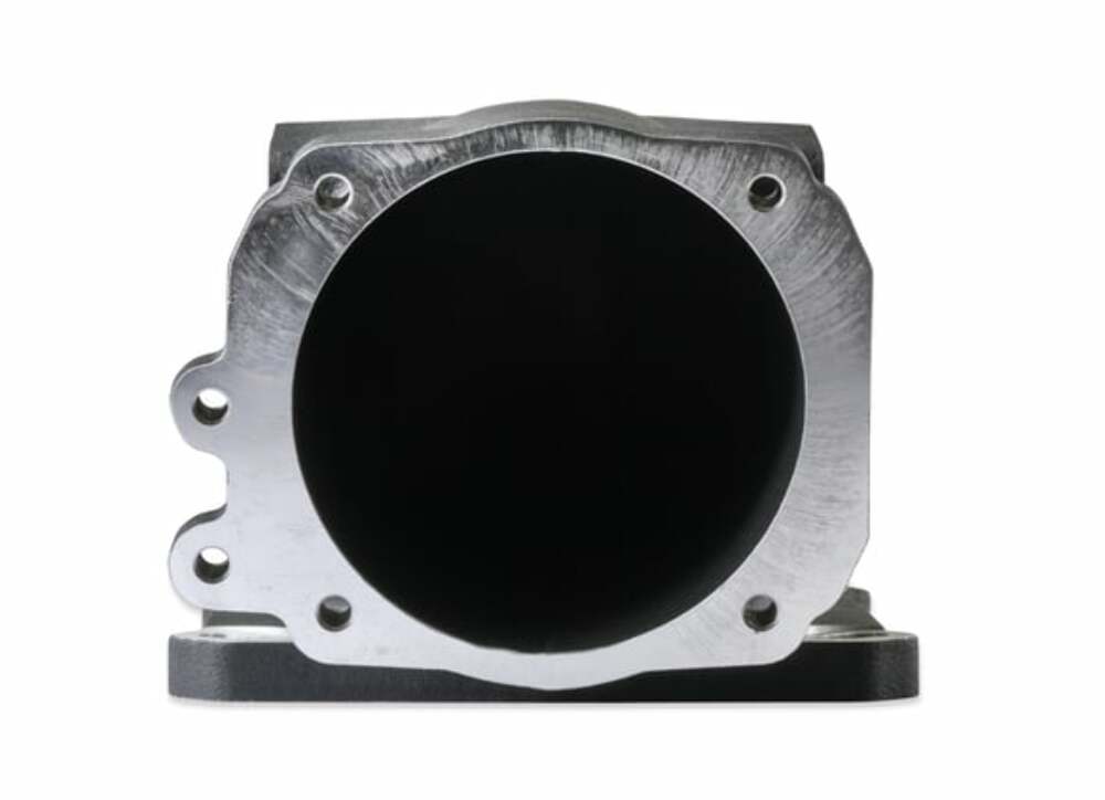 t Holley EFI 300-240FBK - Throttle Body Intake Elbow 4150 - Fits Ford Throttle Bodies-Black Finish HolleyEFI