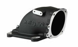 Holley EFI 300-240FBK - Throttle Body Intake Elbow 4150 - Fits Ford Throttle Bodies-Black Finish