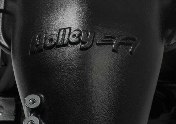 Holley EFI component for Ford black