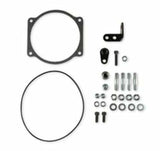 Holley EFI Black Cast Aluminum 4500 EFI Throttle Body Intake Elbow-Ls 300-248BK black aluminum