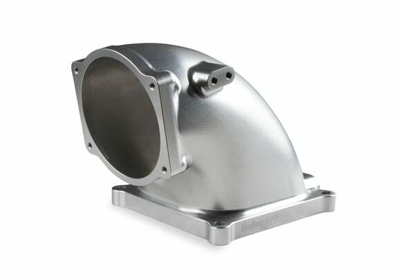 Holley EFI Billet 4500 EFI Throttle Body Intake Elbow-LS - 300-253
