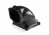 Holley EFI Billet 4500 EFI Throttle Body Intake Elbow-LS- Black Finish - 300-253BK