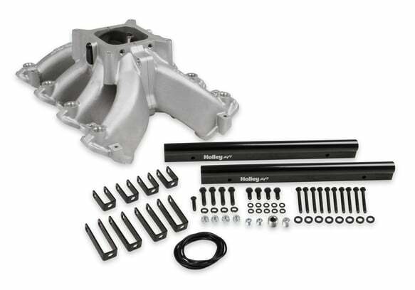Holley Single Plane EFI Split-Design Race Intake Manifold GM LS1/LS2/LS6 300-255