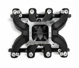 Holley Single Plane EFI Split-Design Intake Manifold GM LS1/LS2 Black 300-255BK