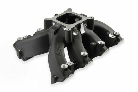 Holley Single Plane EFI Split-Design Intake Manifold GM LS1/LS2 Black 300-255BK