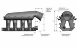 Holley EFI 8.2 SBF Ford Hi-Ram Carbureted Manifold Base - 300-275