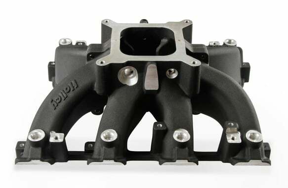 Holley Single Plane EFI Split-Design Intake Manifold GM LS3/L92 Black 300-290BK