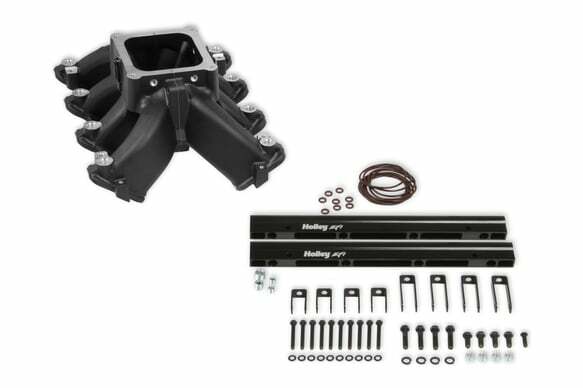 Holley Single Plane EFI 4500 Split-Design Race Intake Manifold 300-294BK