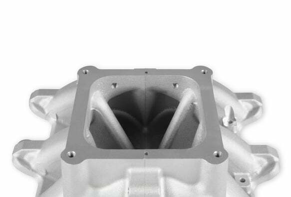 Holley Single Plane 4500 Carbureted Split-Design Race Intake Manifold 300-295