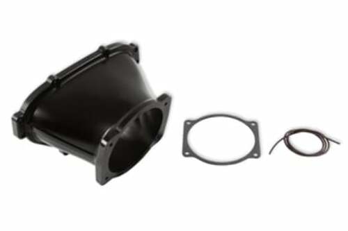 Holley EFI Billet Aluminum LS Front-Feed Lo-Ram 105 mm Throttle Body Adapter 300-630BK