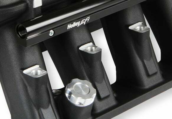 Holley EFI component for Ram black