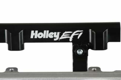 Holley EFI Lo-Ram Manifold Base and Fuel Rails Single Fuel Injector GM LS3/L92 300-670