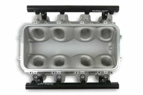 Holley EFI Lo-Ram Manifold Base and Fuel Rails Single Fuel Injector GM LS3/L92 300-670