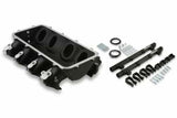 Holley EFI Lo-Ram Manifold Base and Fuel Rails Single Fuel Injector GM LS3/L93 300-670BK