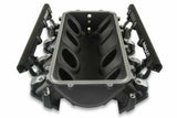 Holley EFI Lo-Ram Manifold Base and Fuel Rails Single Fuel Injector GM LS3/L93 300-670BK