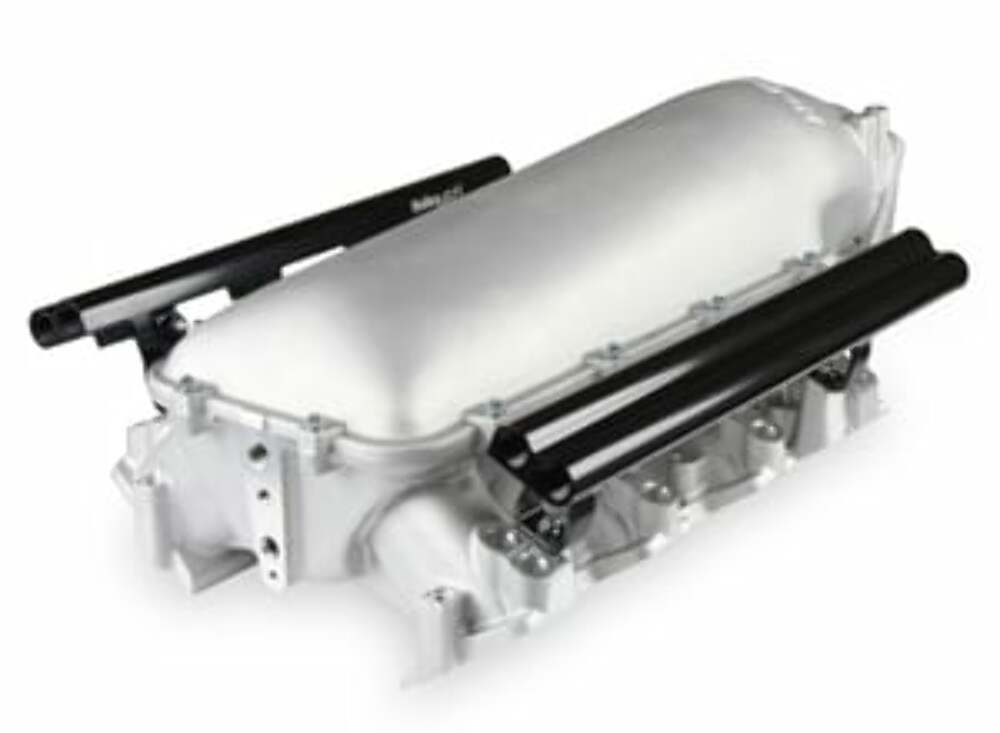 t Holley Lo-Ram Manifold Base and Fuel Rails Dual Fuel Injector-GM LS3/L92 300-683 Holley EFI