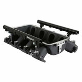 Holley EFI Lo-Ram Manifold Base &Port Inject Fuel Rail-Gm Gen V Lt Top-Feed-Black-300-711BK