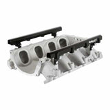 Holley EFI Lo-Ram Manifold Base &Port Inject Fuel Rail-Gm Gen V Lt-Front-Feed-Satin-300-713