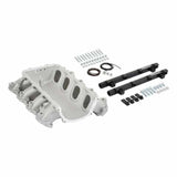 Holley EFI Lo-Ram Manifold Base &Port Inject Fuel Rail-Gm Gen V Lt-Front-Feed-Satin-300-713