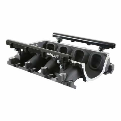 Holley performance fuel system component black