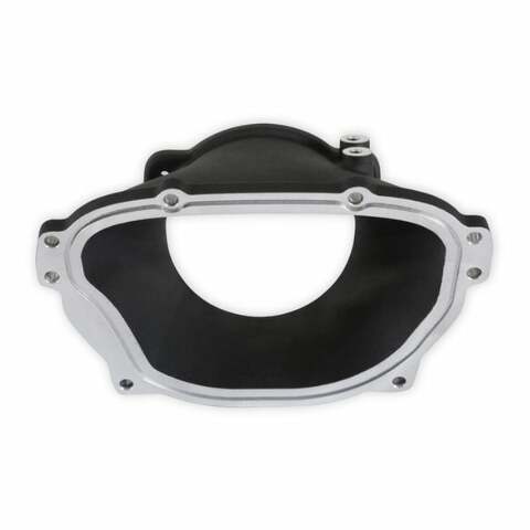 Holley EFI Ultra Lo-Ram 105Mm Throttle Body Adapter-Gm Gen V Lt Front-Feed-Black-300-714BK
