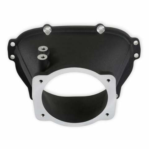 Holley EFI Ultra Lo-Ram 105Mm Throttle Body Adapter-Gm Gen V Lt Front-Feed-Black-300-714BK