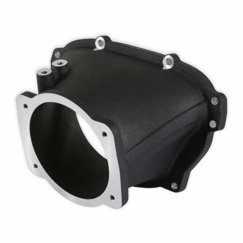 Holley EFI Ultra Lo-Ram 105Mm Throttle Body Adapter-Gm Gen V Lt Front-Feed-Black-300-714BK