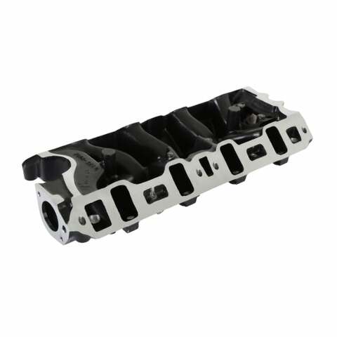 Holley performance fuel system component for Ford black ceramic coated
