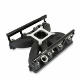 Holley Single plane intake manifold for Gen III Hemi, EFI Black 300-930BK
