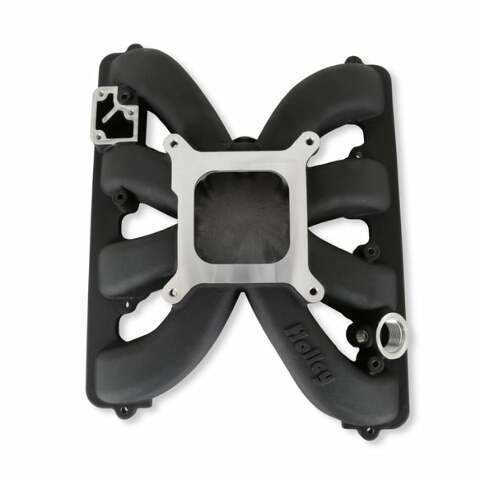 Holley Single plane intake manifold for Gen III Hemi, Sniper EFI/Carb Black 300-931BK