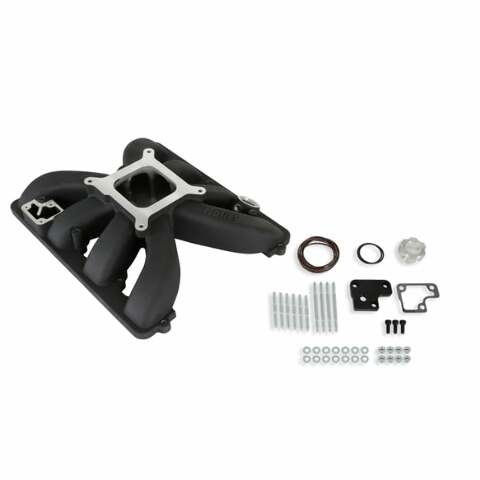 Holley Single plane intake manifold for Gen III Hemi, Sniper EFI/Carb Black 300-931BK