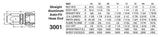 Auto-Fit Hose End - 300108ERL AN fitting