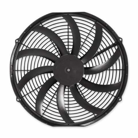 SPAL 16 inch high performance puller electric cooling fan 2024 CFM curved blade 30102049