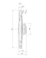 SPAL 16 inch high performance puller electric cooling fan 2467 CFM curved blade 30102113