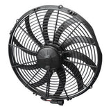 SPAL 16 inch high performance puller electric cooling fan 2467 CFM curved blade 30102113