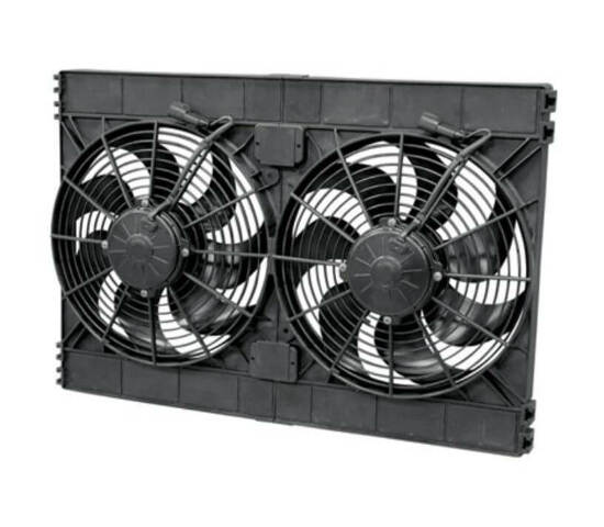SPAL 12 inch dual high performance puller electric cooling fan 3168 CFM 30102130