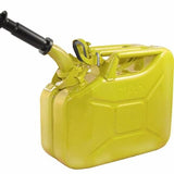 Wavian - Steel Jerry Can, Gas Can, Fuel Can 10L (2.6 Gallon)-Yellow 3025