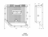 B&M Hi-Tek Deep Trans Pan for GM TH350 Transmission - 30280