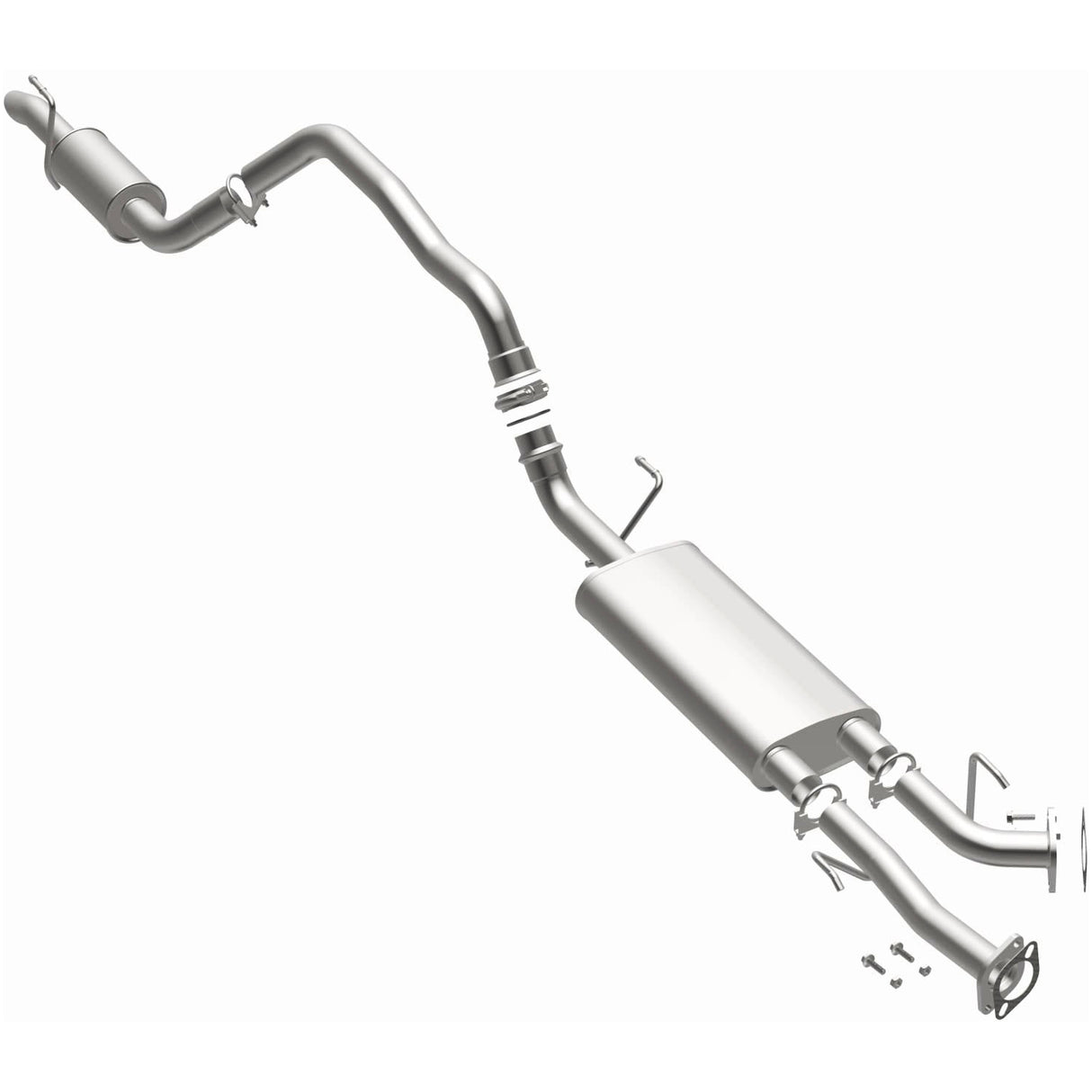 Fits 2008-2017 Toyota Sequoia 5.7L Direct-Fit Replacement Exhaust System aluminized steel