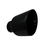 3" IDX5"X8" Double Wall Slant Cut Stainless Gloss Black Exhaust Tip 3080BK