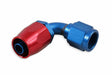 Auto-Fit Hose End - 309108ERL AN fitting black aluminum