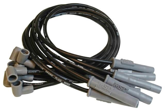 MSD spark plug wire set for 1969-1971 Ford Mustang black 31383